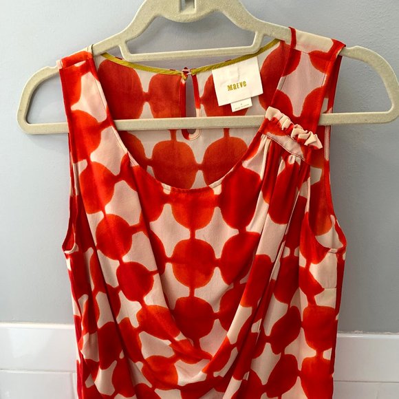Anthropologie Maeve Quantum Silk Dot Blouse - Picture 2 of 6